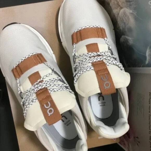 On Running Cloudnova White Pearl Brown🦊🦊 - Picture 2 of 4
